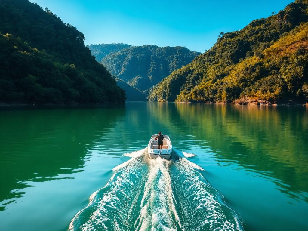 Barco privativo Barra–Costa da Lagoa — Barra da Lagoa / Costa da Lagoa, Florianópolis