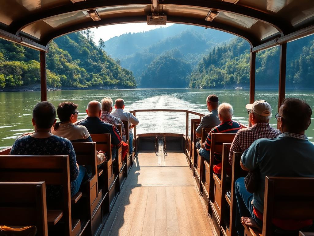 Barco regular para a Costa da Lagoa — Lagoa da Conceição / Costa da Lagoa, Florianópolis