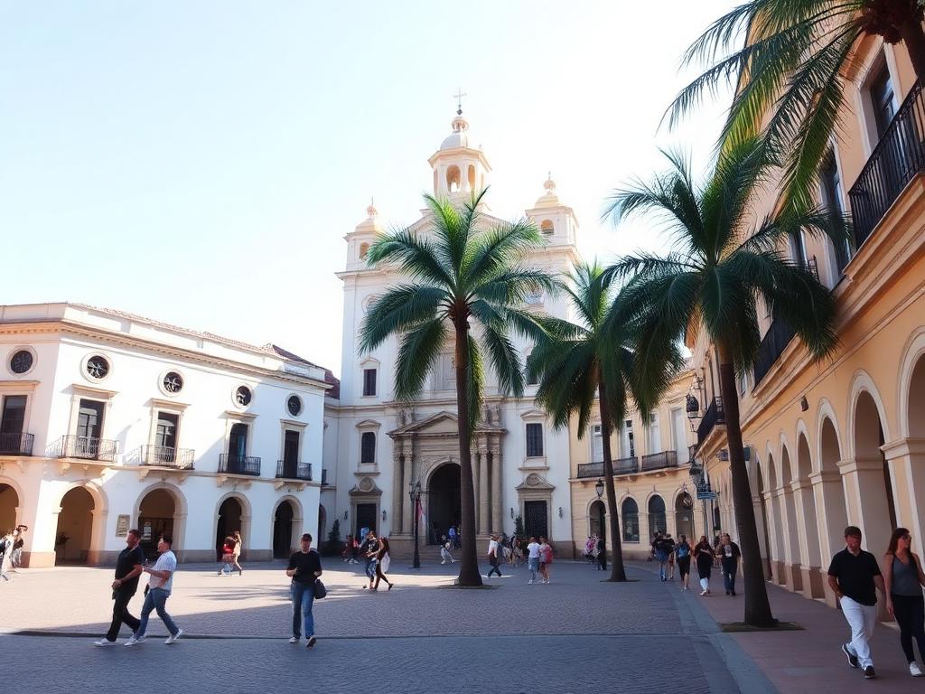 Centro histórico em uma caminhada — Centro, Florianópolis